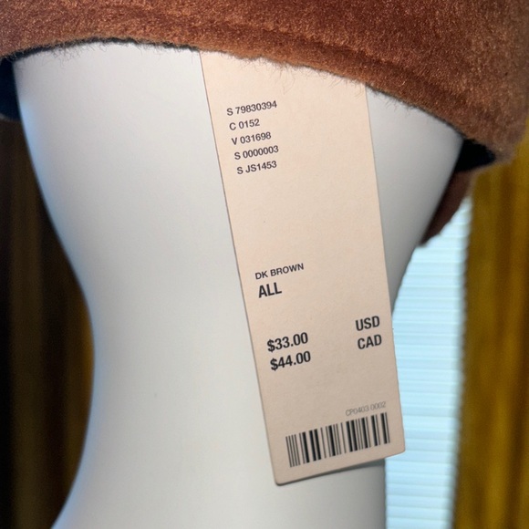 Urban Outfitters Rust Brown Wool Cadet Hat - Picture 6 of 6